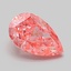 1.00 Ct. Fancy Vivid Pink Pear Lab Grown Diamond