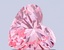 0.73 Ct. Fancy Vivid Pink Heart Lab Grown Diamond