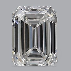 Emerald diamond — real photo