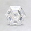 7mm Premium Hexagon Moissanite