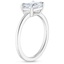 18K White Gold Dakota Ring, smallside view