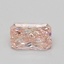 0.90 Ct. Fancy Vivid Pink Radiant Lab Grown Diamond