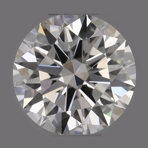 Round diamond — real photo