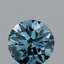1.03 Ct. Fancy Vivid Blue Round Lab Grown Diamond