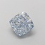 1.29 Ct. Fancy Intense Blue Cushion Lab Grown Diamond