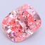 10.16 Ct. Fancy Vivid  Pink Cushion Lab Grown Diamond