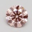 2.01 Ct. Fancy Intense Pink Round Lab Grown Diamond