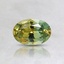 6.1x4.1mm Parti-Color Oval Montana Sapphire