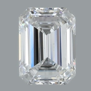 Emerald diamond — real photo