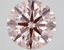 9.56 Ct. Fancy Intense Pink Round Lab Grown Diamond