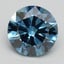 3.00 Ct. Fancy Vivid Blue Round Lab Grown Diamond