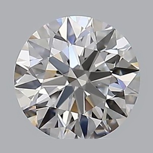 Round diamond — real photo