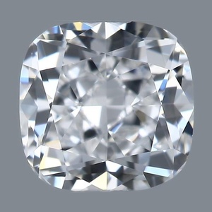 Cushion diamond — real photo