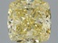 3.60 Ct. Fancy Intense  Yellow Cushion Lab Grown Diamond