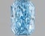 1.03 Ct. Fancy Vivid Blue Radiant Lab Grown Diamond