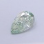 1.00 Ct. Fancy Fancy Green Pear Lab Grown Diamond