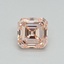 0.50 Ct. Fancy Intense Pink Asscher Lab Grown Diamond