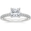 Platinum Chantal Diamond Ring, smalltop view