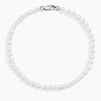 Margaret Premium Akoya Cultured Pearl Bracelet (3.5-4mm)