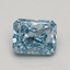 1.03 Ct. Fancy Intense Blue Radiant Lab Grown Diamond