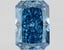 1.32 Ct. Fancy Vivid Blue Radiant Lab Grown Diamond