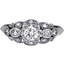 Retro Diamond Vintage Ring