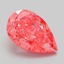 2.81 Ct. Fancy Vivid Pink Pear Lab Grown Diamond