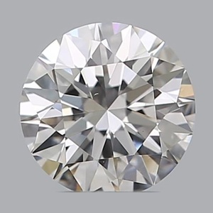 Round diamond — real photo
