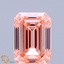 2.01 Ct. Fancy Vivid Pink Emerald Lab Grown Diamond