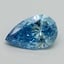 1.52 Ct. Fancy Vivid Blue Pear Lab Grown Diamond