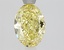 1.57 Ct. Fancy Intense  Yellow Oval Lab Grown Diamond