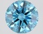 1.78 Ct. Fancy Vivid Blue Round Lab Grown Diamond