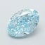 2.21 Ct. Fancy Intense  Blue Oval Lab Grown Diamond