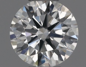 Round diamond — real photo