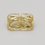0.55 Ct. Fancy Intense Yellow Radiant Lab Grown Diamond