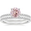 18K White Gold Ballad Diamond Bridal Set (1/3 ct. tw.)