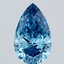 5.50 Ct. Fancy Vivid Blue Pear Lab Grown Diamond