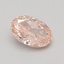 0.83 Ct. Fancy Intense Pink Oval Lab Grown Diamond