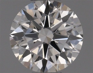 Round diamond — real photo
