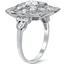 The Colcella Ring, smalltop view on a hand