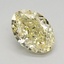 1.04 Ct. Fancy Intense Yellow Oval Lab Grown Diamond