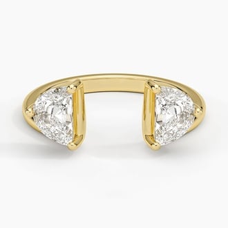 Half Moon Diamond Trio Stacking Ring (1 ct. tw.)