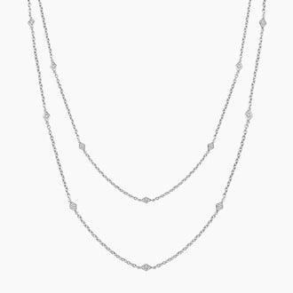 36 in. Diamond Strand Necklace