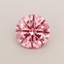 0.42 Ct. Fancy Vivid  Pink Round Lab Grown Diamond