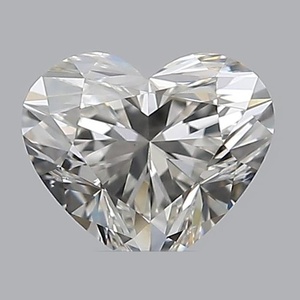 Heart diamond — real photo
