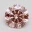 2.30 Ct. Fancy Intense Pink Round Lab Grown Diamond