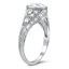 The Allete Ring, smalltop view on a hand