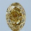 2.10 Ct. Fancy Intense Yellow Oval Lab Grown Diamond