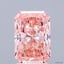 2.00 Ct. Fancy Vivid  Pink Radiant Lab Grown Diamond