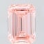 6.50 Ct. Fancy Vivid Pink Emerald Lab Grown Diamond